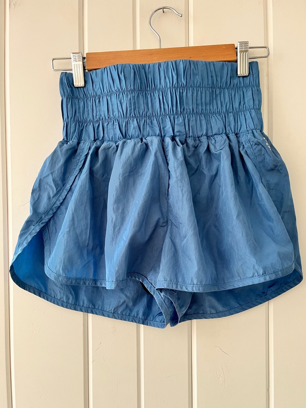 FP Movement Blue "The Way Home" Shorts, Sz M